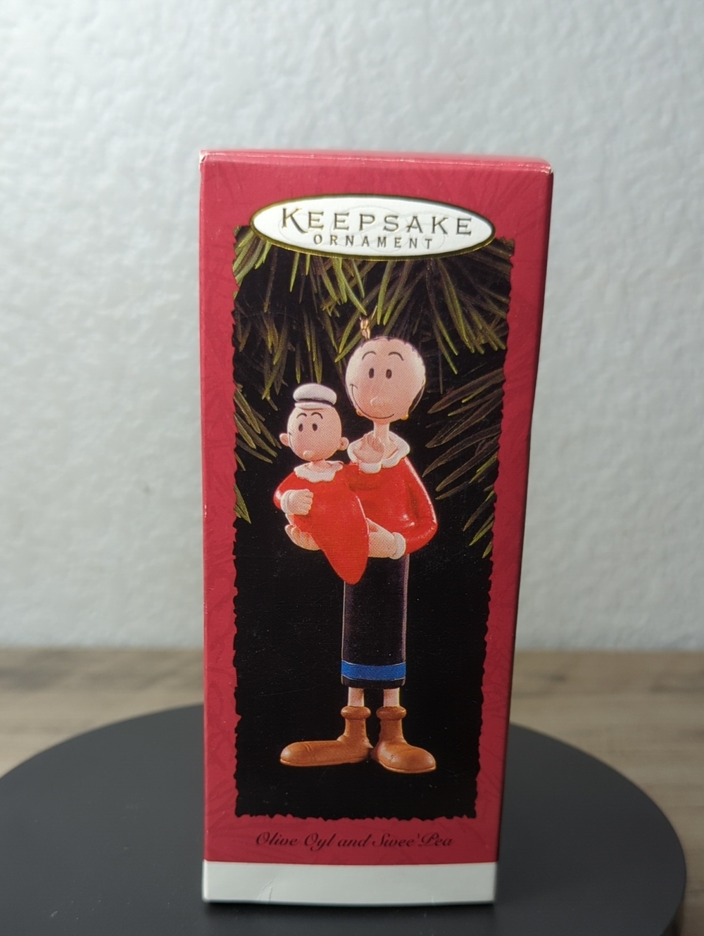 Vintage 1996 Hallmark Keepsake Ornament — Olive Oyl & Swee'Pea